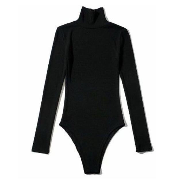 SENEE リブタートルネックボディスーツ SENEE（セニー）の「rib turtle neck bodysuit（リブタートルネック