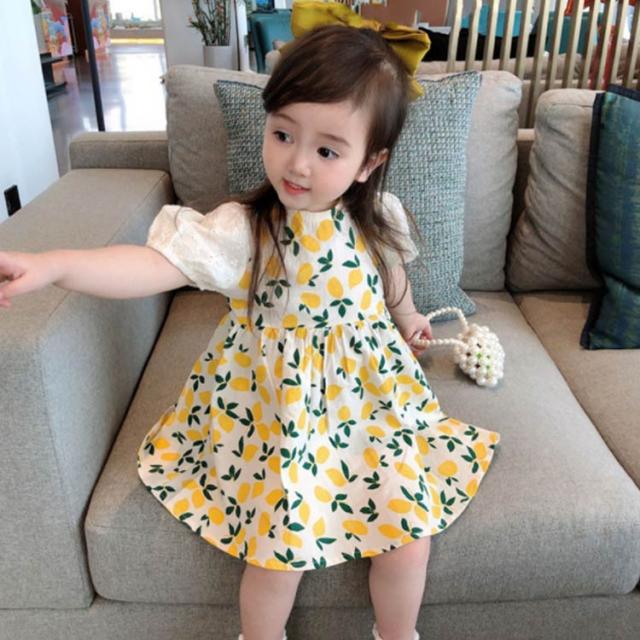 送料無料 ワンピース 女の子 半袖 ワンピ ベビー 子供服 女の子 女児 