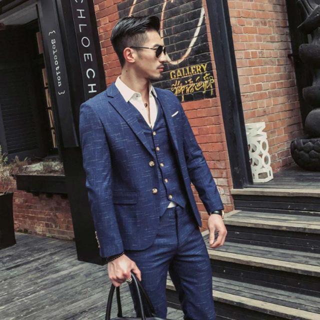 スーツ メンズ ビジネススーツ スリム 3ピーススーツ ジャケット ズボン ベルト 3点セット 上下セット セットアップ スタイリッシュスーツ スリムスーツ ノータック 紳士 フォーマルスーツ スーツ メンズ ビジネススーツ スリム 3ピーススーツ ジャケット