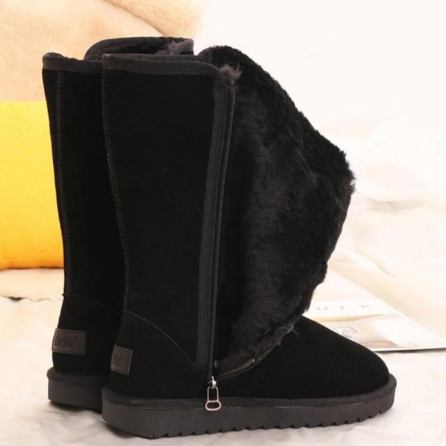フラットヒール ロングブーツ ムートンブーツ ロング 裏起毛 ボア