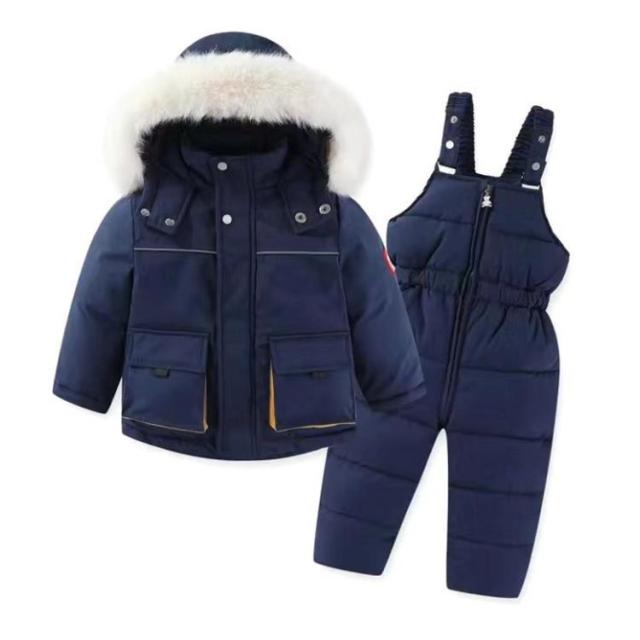 子ども用 防水スキーウェア 青 【公式通販】