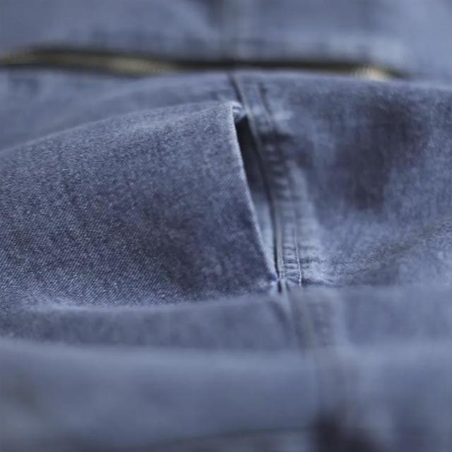 カジュアル レディース デニムジャケット ジップアップ ゆったり ノーカラージャケット 春アウター 長袖 ジャケット アウター ショート丈 通勤 ジージャン 体型カバー 春服 カジュアル 大人女性 ノーカラージャケット 無地 シンプル 着?せ ノーカラージャケット・コート