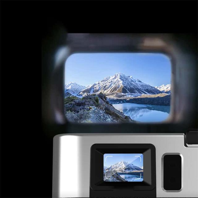 デジタルカメラ HDMI出力可能 4K 4800万画素 初心者 カメラ 16倍ズーム フラッシュ 2.8インチ デジカメ レトロ 光学ファインダー 学生 修学旅行 プレゼント オートフォーカス 手振れ補正 部品外接可能_3