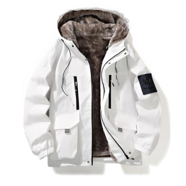 TACVASEN マウンテンパーカー メンズ 登山服 フリースジャケット フード付き スキージャケット 裏起毛 多機能 黒迷彩 XL TACVASEN] アウトドア メンズ 登山服 マウンテンパーカー 多機能 登山