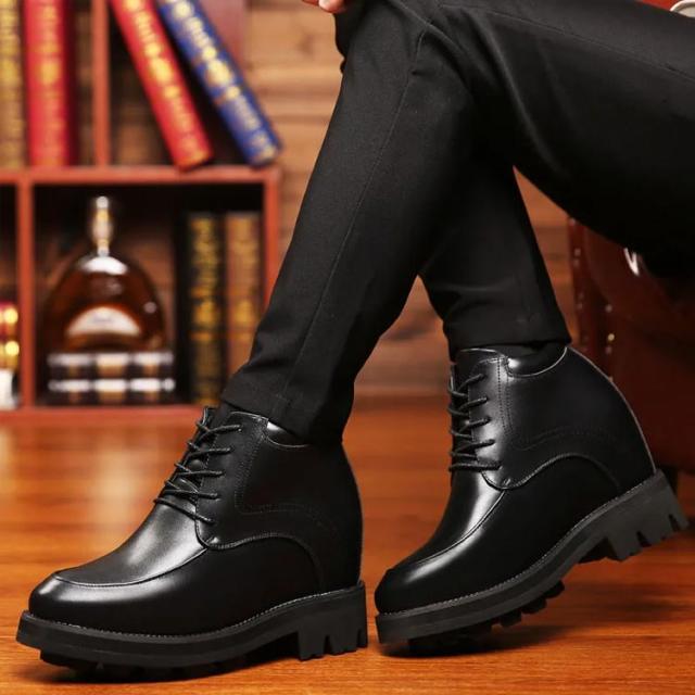 レースアップ 16cm身長アップ 厚底 16cm身長アップ 本革 身長アップ シークレットシューズ 結婚式 革靴 ビジネスシューズ 紳士靴 紐靴 16cm 靴 シューズ レザーシューズ 超軽量 ドレスシューズ カジュアルシューズ 歩きやすい 防滑 滑りにくい 黒 レースアップ 16cm身長アップ 厚底 16cm身長アップ 本革 身長アップ