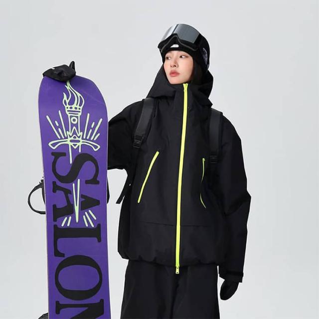 スノボー 裏起毛 スノーウェア 防風 大きめ 男女兼用 大きいサイズ レディース スキーウェア メンズ 上下セット スノーボード スキー スノーボードウェア ボードウェア 中綿 防寒 撥水 スノボーウェア セットアップ スノボウェア 保温_1