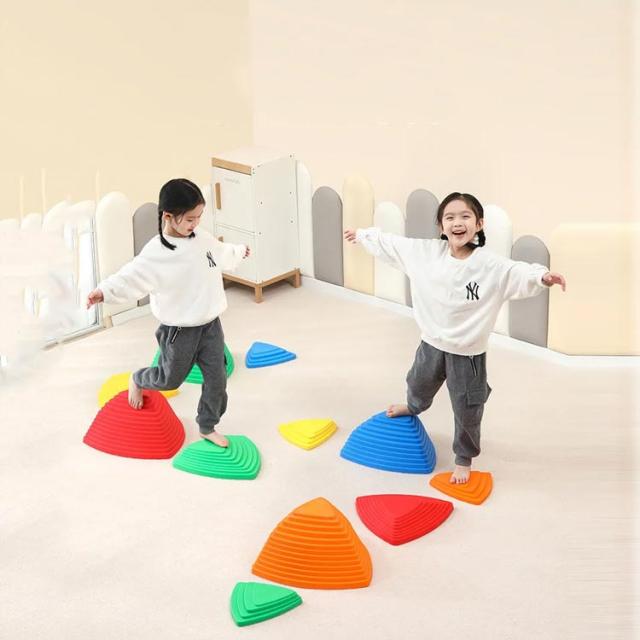 幼児 バランスストーン バランスボード 子供用 平均台 11個セット