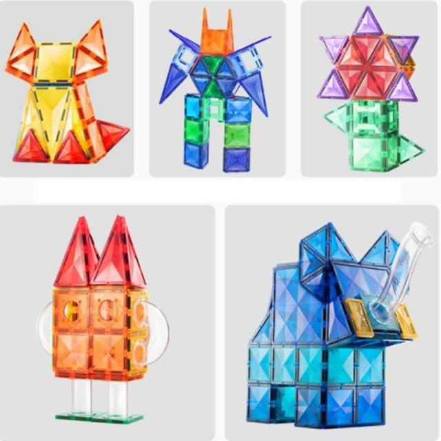 マグネットブロック マグネット ブロック 60ピース おもちゃ