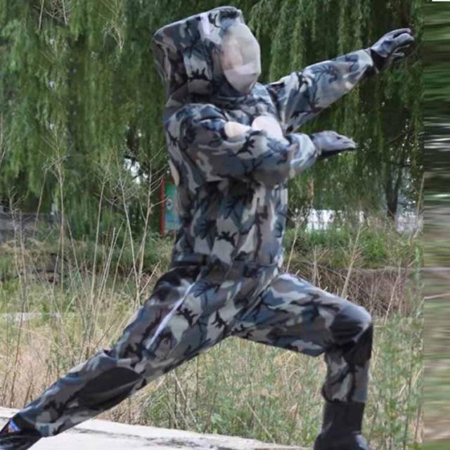 7点セット！扇風機付き スズメバチ駆除用蜂防護服 スズメバチ 万全防護