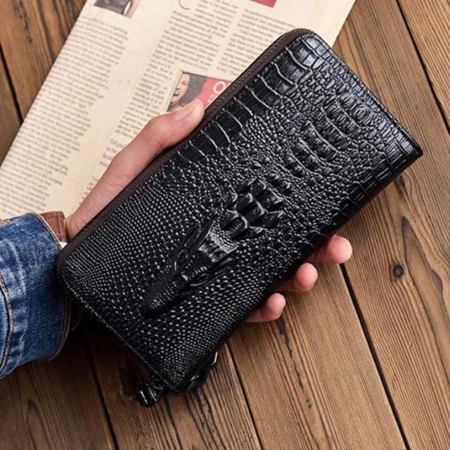 長財布 メンズ 財布 革 長 財布 PU レザー クロコ型押し 長財布 メンズ 財布 革 長 財布 PU レザー クロコ型押し