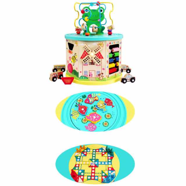 あそび箱 知育 玩具 1歳 1歳半 2歳 木のおもちゃ 室内 遊び