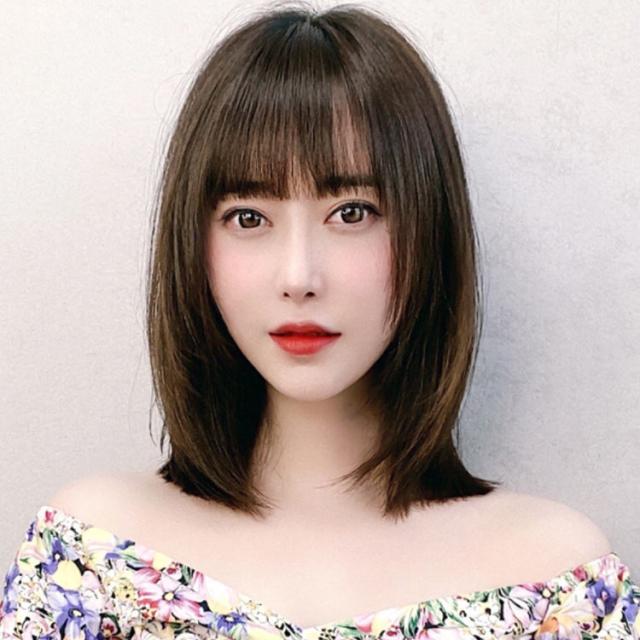 フルウィッグ ロング ストレート セミロング フルウィッグ ミディアム