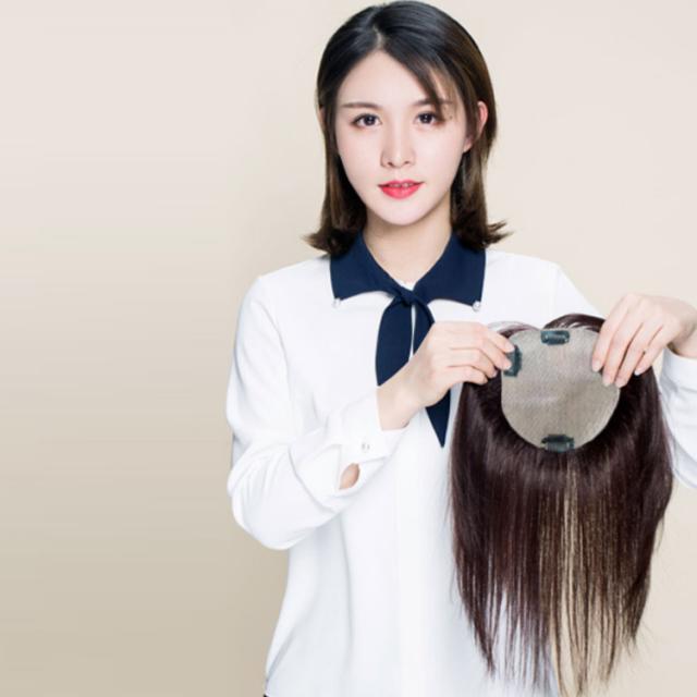 【人毛100% 25cm 30cm 35cm】ウィッグ ロング ストレート ポニーテール トップカバー 医療用ウィッグ 手植え ショート ウィッグ 総植え 人毛100% 総手植え ミセス 自然 フルウィッグ セミロング ウィッグ つけ毛 人毛100% 25cm 30cm 35cm】ウィッグ ロング ストレート ポニーテール