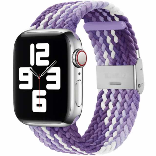 お礼や感謝伝えるプチギフト applewatchアップルウォッチツィストナイロン ライラック 42 44