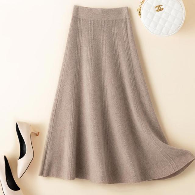 ウール100％ ウール スカート ロング丈 マキシスカート ロングスカート
