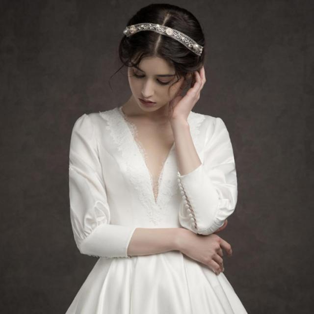 ウェディングドレス ロングドレス ウェディング ウエディング パーティードレス フィッシュテール 結婚式 ワンピース ロングドレス マタニティードレス 妊婦ドレス 花嫁ドレス トレーン付き ウェディングドレス ロングドレス ウェディング ウエディング