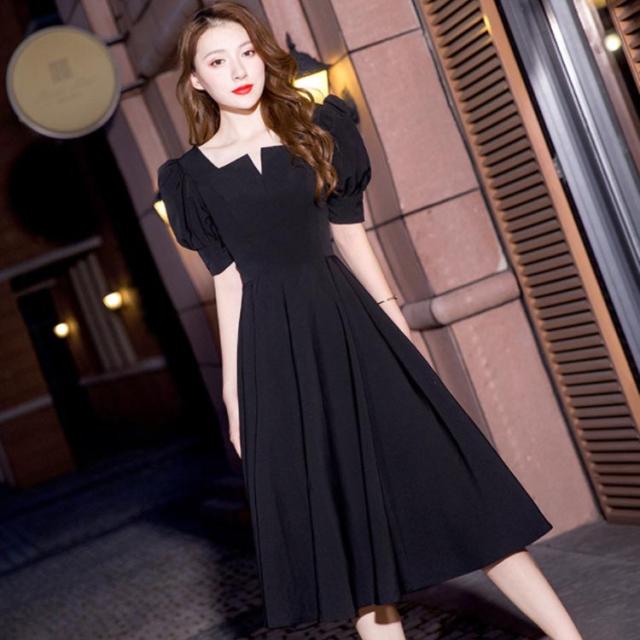 ウェディングドレス ミモレ丈 ロング丈 【XS〜XLサイズ】ウエディング