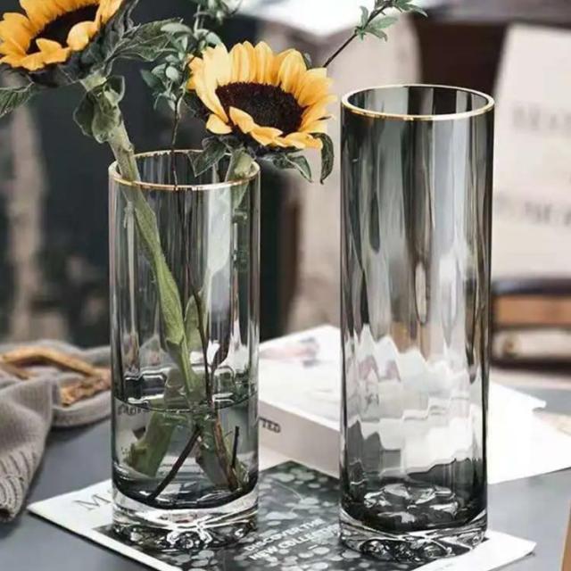 フランスアンティーク透明ガラス花瓶店舗インテリアキャボション大 フランスアンティーク透明ガラス花瓶店舗インテリアキャボション大