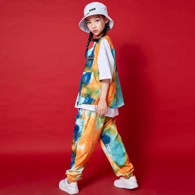 キッズダンス衣装 3点セット ダンス衣装 キッズ 子供 ダンス