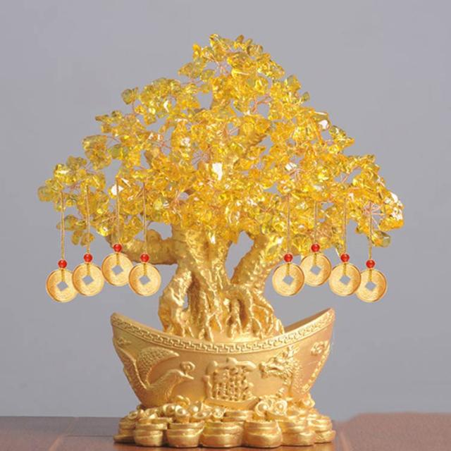 置物 置き物 インテリア 最強金運アップパワーストーン 財運 金運上昇祈願 置物 健康 仕事 家庭 開運祈願 開店祝い 開業祝い 退院祝い お祝い 黄金木 招財樹 OFFクーポン 置物 置き物 インテリア 最強金運アップパワーストーン