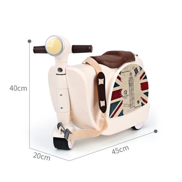 子供用スーツケース乗れる キッズキャリーケース 耐荷重90kg トランク