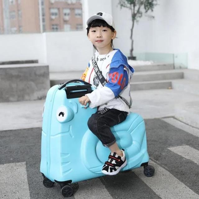 スーツケース 機内持ち込み 軽量 かわいい ssサイズ キャリーバッグ 座れる木馬形 おしゃれ 子供 キャリーケース 耐荷重75kg 1-7歳適用 suitcase 小型 旅行バッグ 修学旅行 国内旅行 日帰り スーツケース 機内持ち込み 軽量 かわいい ssサイズ キャリーバッグ