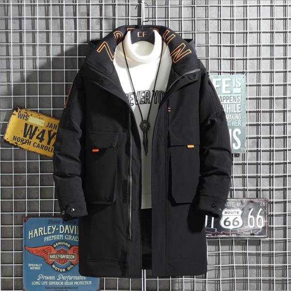 ダウンコート メンズ ダウンジャケット ロング 大きいサイズ