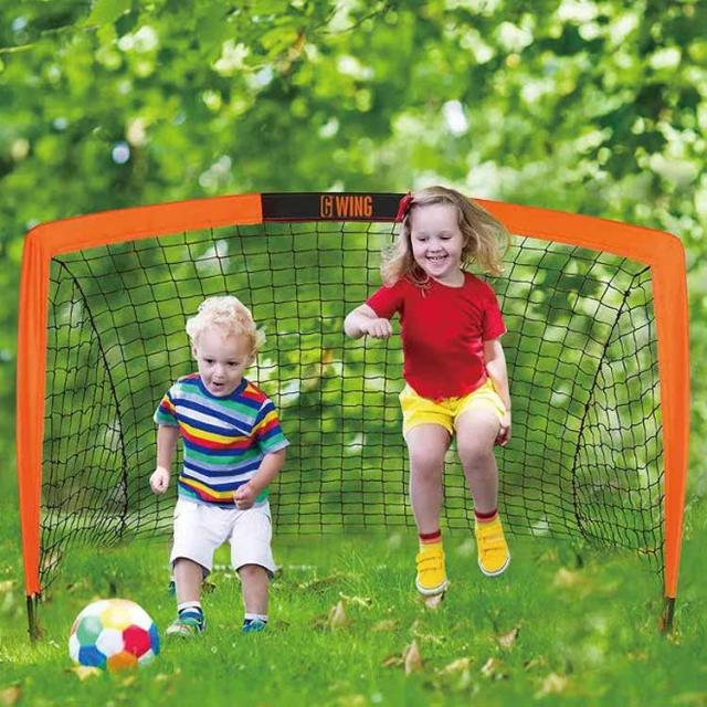 収納バッグ付き サッカー ゴール 子供 折り畳み 練習 ネット ミニ