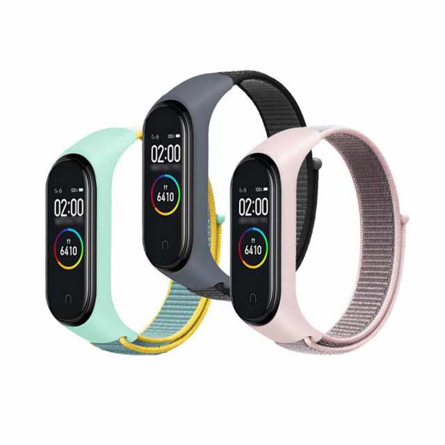 Xiaomi mi band 6 バンド xiaomi mi band 5 4 3 交換ベルト シャオミ スマートウォッチ 柔らかい ナイロン編み 換えバンド  替えベルト スの通販はau PAY マーケット - IKAWAストア