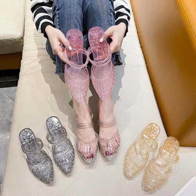 Pleaser(プリーザー) 9インチ（約23cm）ヒール 超厚底サンダル INFINITY-909 ベビーピンク◆取り寄せ Pleaser(プリーザー) 9インチ（約23cm）ヒール 超厚底サンダル