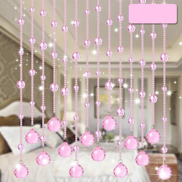 Tamaのれん　ビーズのれん　ビーズカーテン　ビーズ　珠のれん　ビーズフラワー 珠のれん ビーズカーテン のれん 20本／20本 150cm/180cm