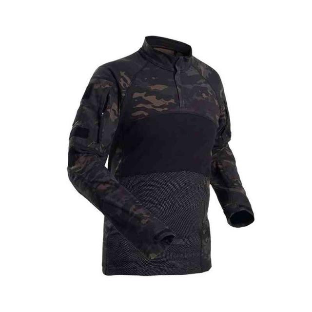 CRYEタイプ 長袖 コンバットシャツ 6色 マルチカム マンドレイク タイフォン COMBATタイプ タクティカル Tシャツ 伸縮性 速乾 迷彩服 サバゲー 装備 サバイバルゲーム メンズ ミリタリーシャツ BDU 服 服装 春 秋 夏 冬 CRYEタイプ 長袖 コンバットシャツ 6色 マルチカム マンドレイク