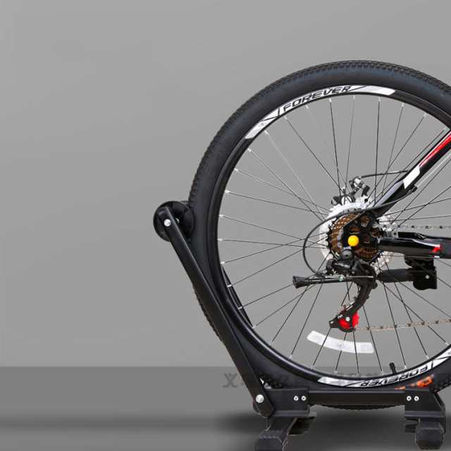 自転車スタンド 屋外用 室内 送料無料 前輪 1台用 ロードバイク ラック 自立 サイクル スタンド 保管 駐輪 車輪 止め 収納 横置き  折りたの通販はau PAY マーケット ゆずちゃんshop au PAY マーケット－通販サイト