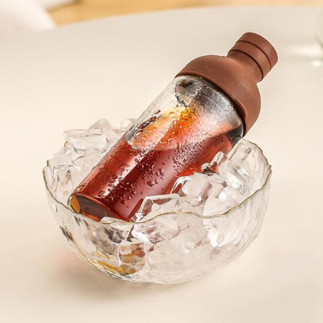 麦茶ポット 冷水筒 ピッチャー ジャグ ガラスボトル 水差し 冷水筒