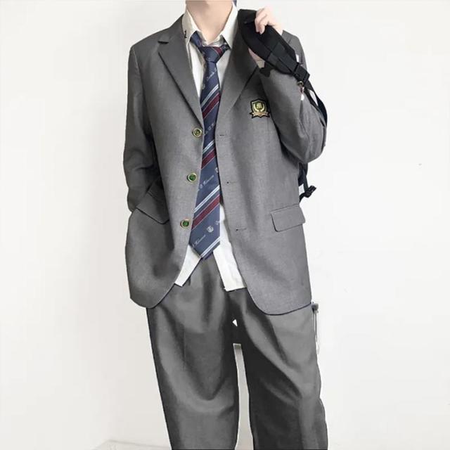 スーツジャケット 4点セット！男子高生 男子中学生 上下セット 4点