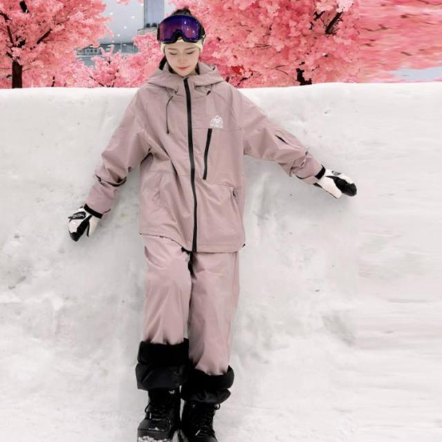 ジャケット レディース スキーウェア スノボウェア 中綿 裏起毛 撥水