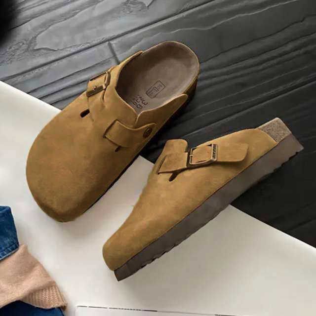 BIRKENSTOCK サボ・クロッグサンダル 36 ベージュ 【公式通販】