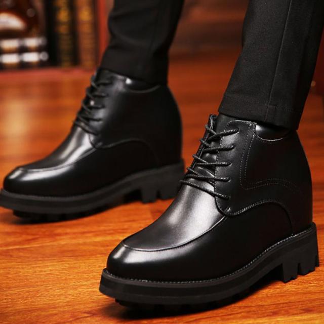 シークレットシューズ 16cm背が高くなるビジネスシューズ 本革 16cm