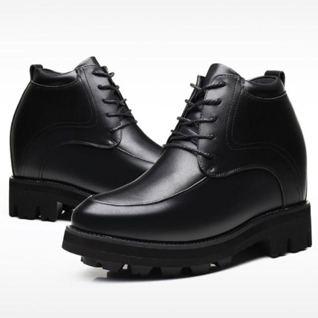 シークレットシューズ 16cm背が高くなるビジネスシューズ 本革 16cm身長アップ 革靴 厚底 身長アップ 16cm 14cm レースアップ ビジネスシューズ 紳士靴 紐靴 靴 シューズ レザーシューズ 結婚式 ドレスシューズ カジュアルシューズ 歩きやすい 防滑 滑りにくい 黒 ブラック シークレットシューズ 16cm背が高くなるビジネスシューズ 本革 16cm
