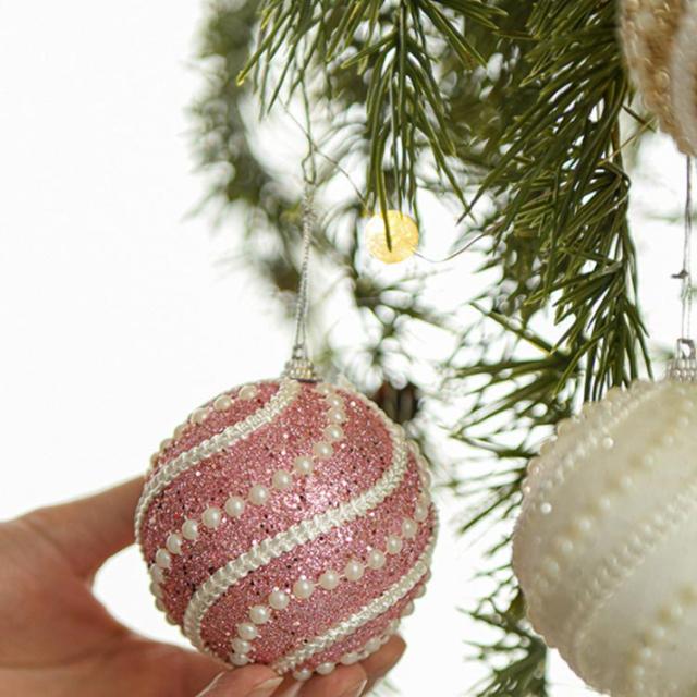 クリスマスツリー　シャンパンオーナメントのセット クリスマス】30PCSオーナメントセット ゴールド＆ホワイト＆シャンパン