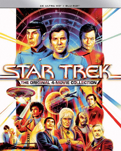 スター・トレック I-IV 4ムービーコレクション 4K Ultra HD+ブルーレイ/ウィリアム・シャトナー[Blu-ray]【返品種別A】