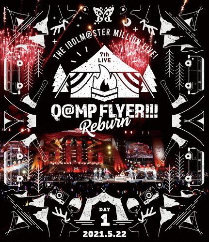 THE IDOLM@STER MILLION LIVE! 7thLIVE Q@MP FLYER!!! Reburn LIVE Blu-ray【通常版DAY1】[Blu-ray]【返品種別A】