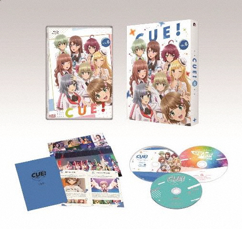 TVアニメ「CUE!」6巻/アニメーション[Blu-ray]【返品種別A】