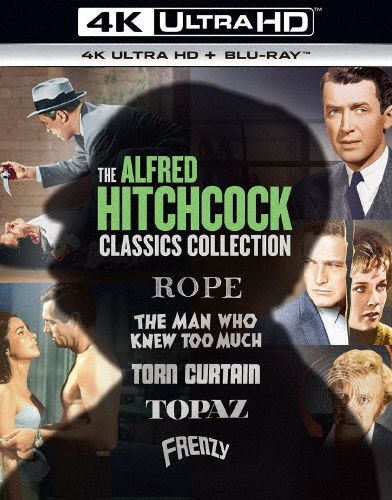 アルフレッド・ヒッチコック クラシックス・コレクション Vol.3 4K Ultra HD+ブルーレイ[Blu-ray]【返品種別A】