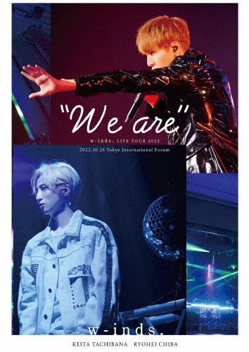 w-inds.LIVE TOUR 2022“We are”/w-inds.[Blu-ray]【返品種別A】