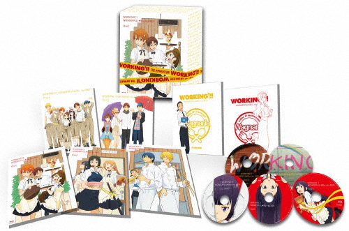 DVD WORKING!! 第1期 【完全生産限定版】 全7巻セット 送料込 新品未開封 DVD WORKING\u0027!! 完全生産限定版 CD付き 全7巻セット