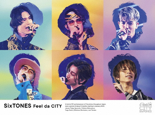 [枚数限定][限定版]Feel da CITY(初回盤)【Blu-ray】/SixTONES[Blu-ray]【返品種別A】