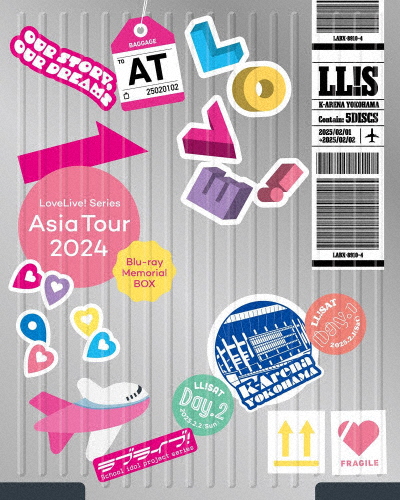 LoveLive! Series Asia Tour 2024 〜みんなで叶える物語〜 Blu-ray Memorial BOX/オムニバス[Blu-ray]【返品種別A】