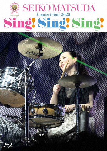 [枚数限定][限定版][先着特典付]45th Anniversary Seiko Matsuda Concert Tour 2025 ”Sing!Sing!Sing!”(初回...[Blu-ray]【返品種別A】