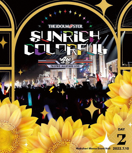 THE IDOLM@STER 765PRO ALLSTARS LIVE SUNRICH COLORFUL LIVE Blu-ray【通常版 DAY2】/765PRO ALLSTARS[Blu-ray]【返品種別A】